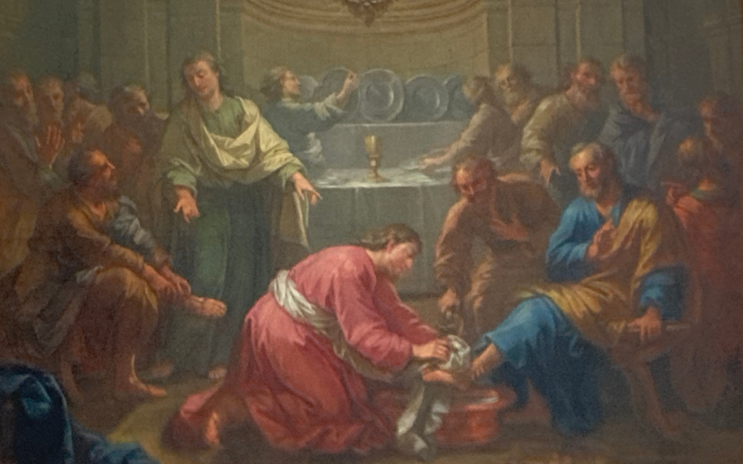 Antiquaille : dialogue entre “Le lavement des pieds” et “La Cène” de Janmot, les deux œuvres de la chapelle de l’Antiquaille