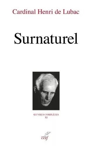 Couverture du livre "Surnaturel" de Henri de Lubac