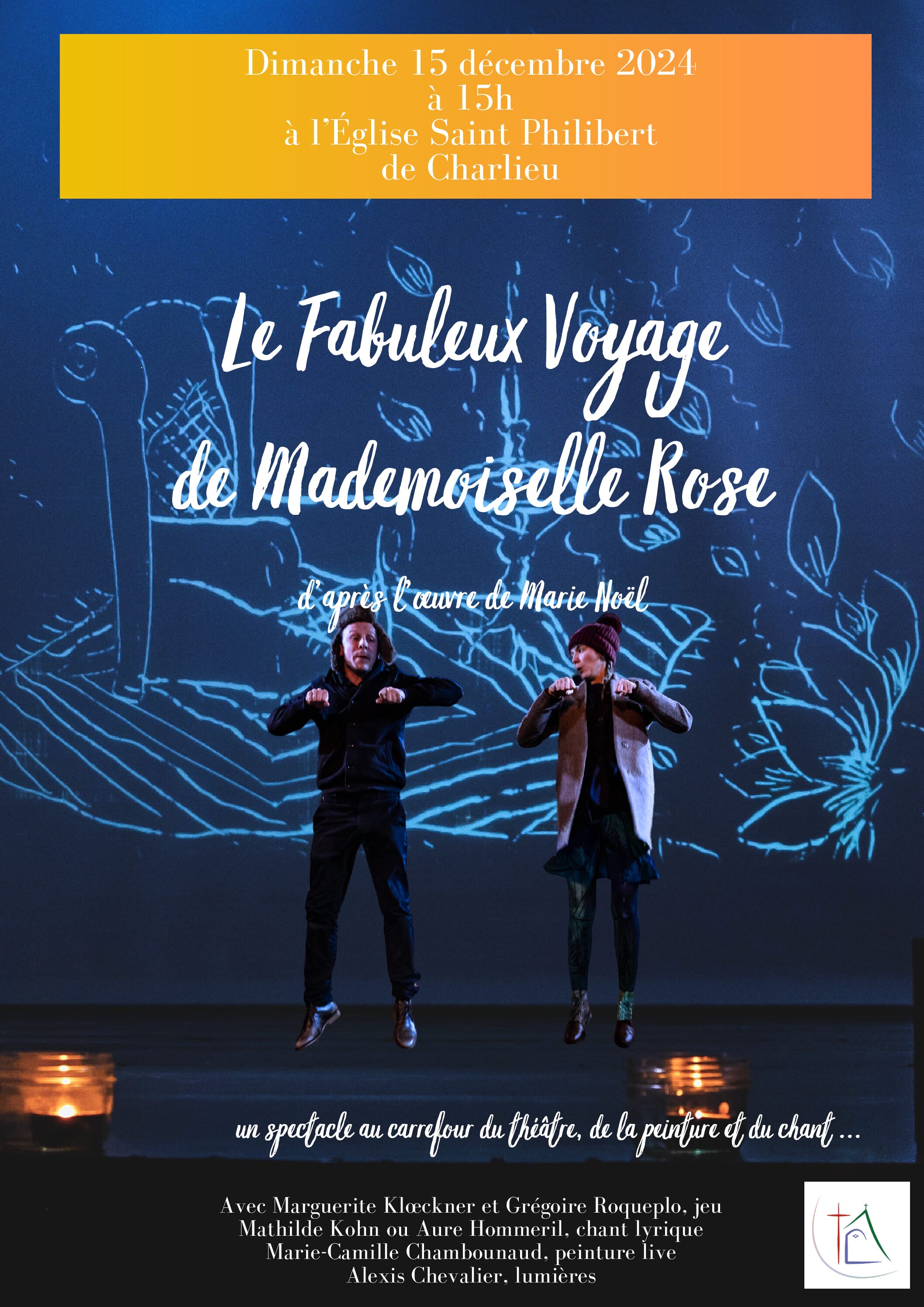 Spectacle – Le Fabuleux voyage de Mlle Rose