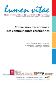 Couverture de la revue Lumen vitae de 2017