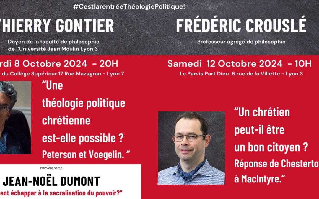 Séminaire de théologie politique
