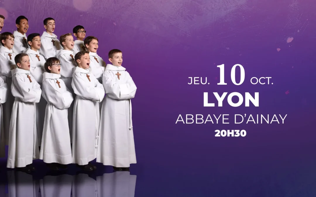 Les Petits chanteurs à la Croix de Bois chantent pour la Mission
