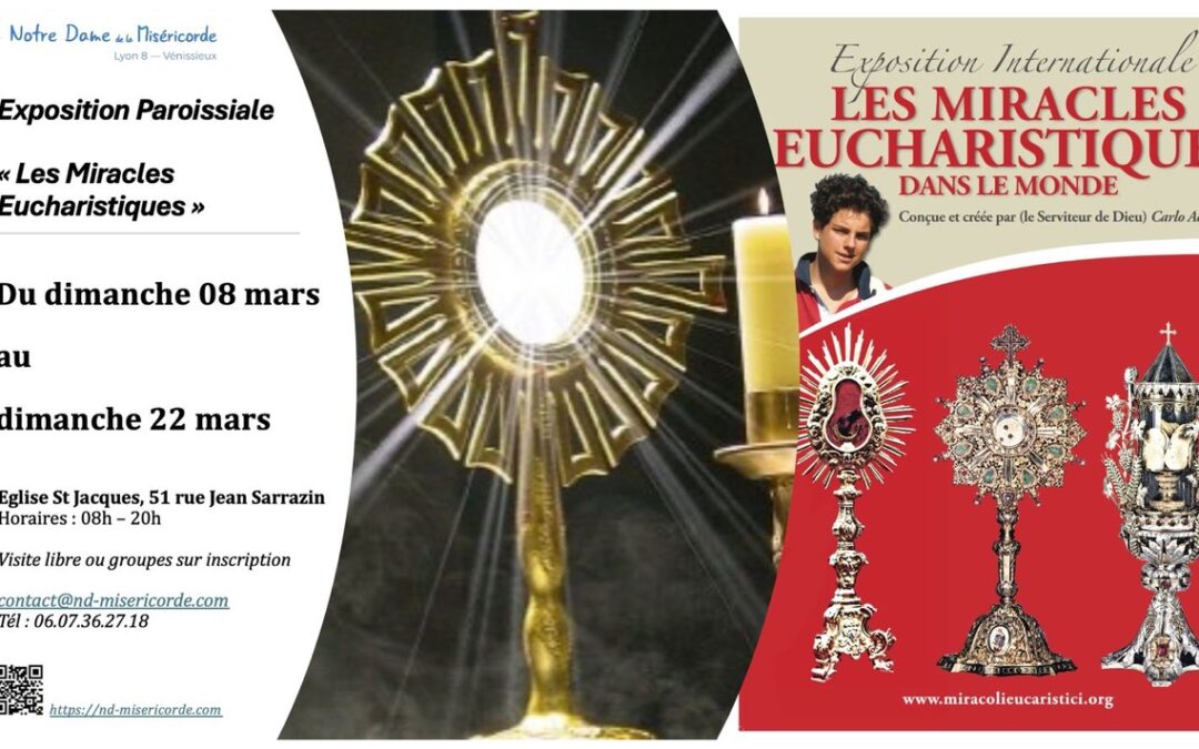 Les miracles eucharistiques : exposition